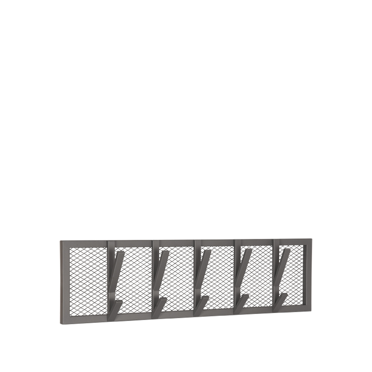 Kapstok I_Gruff - Burned Steel - GRIJS - Metaal - Industrieel - LABEL51