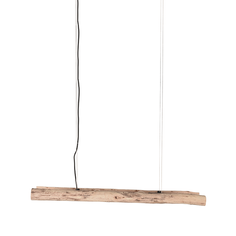 Hanglamp I_Woody - Naturel - Hout - Industrieel - LABEL51