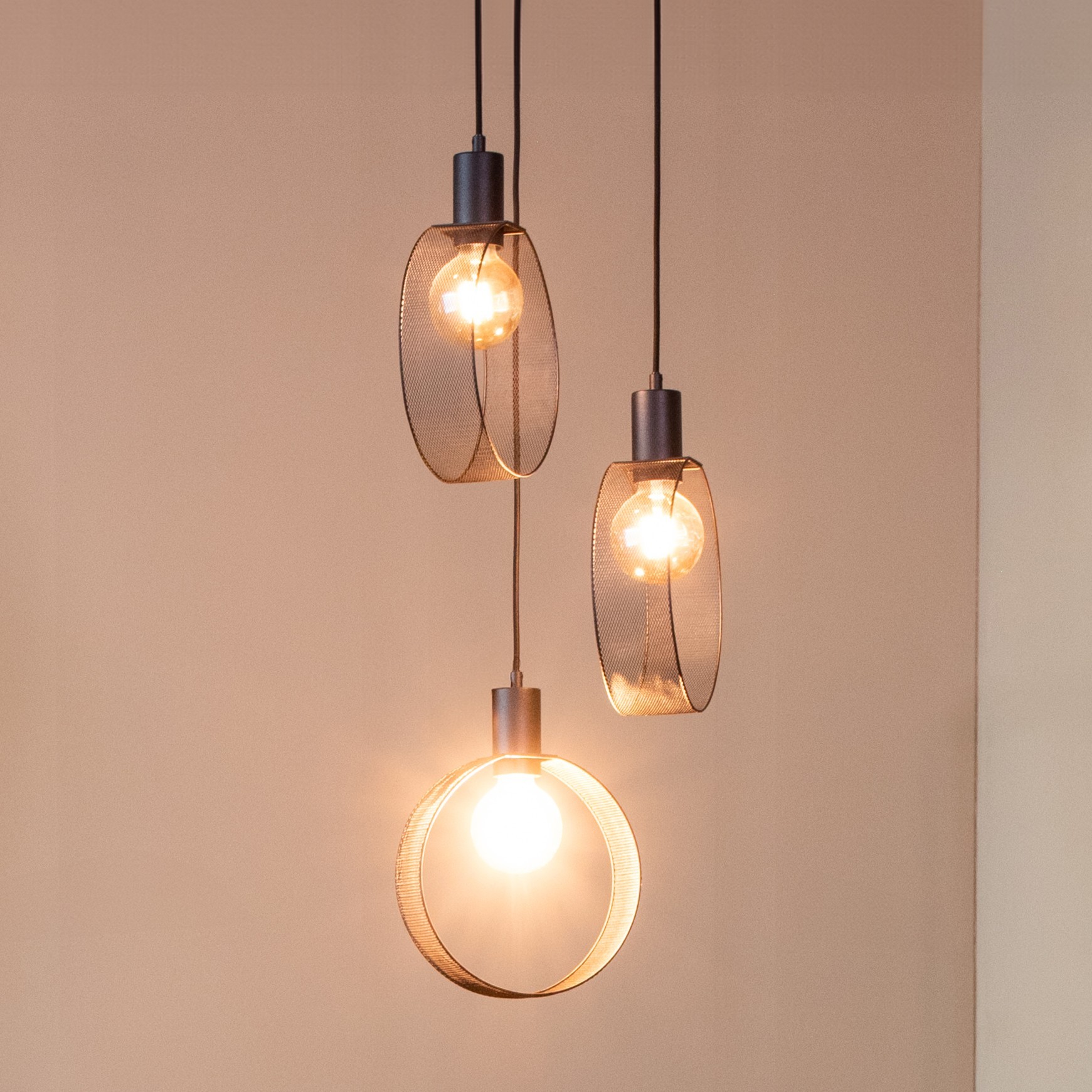 Hanglamp I_Ronda - Zwart - Metaal - Modern - LABEL51