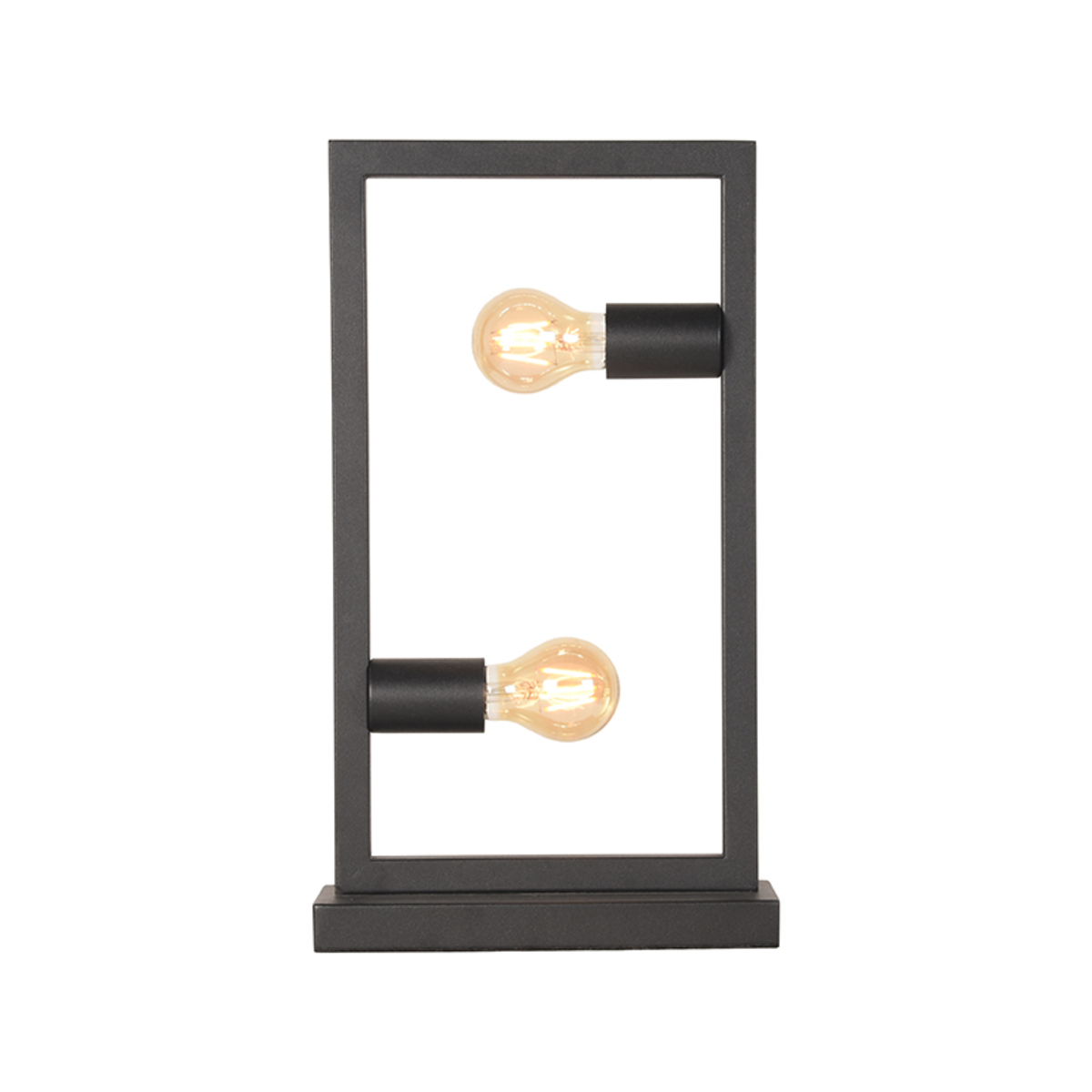 Tafellamp I_Quadrato - Zwart - Metaal - Modern - LABEL51