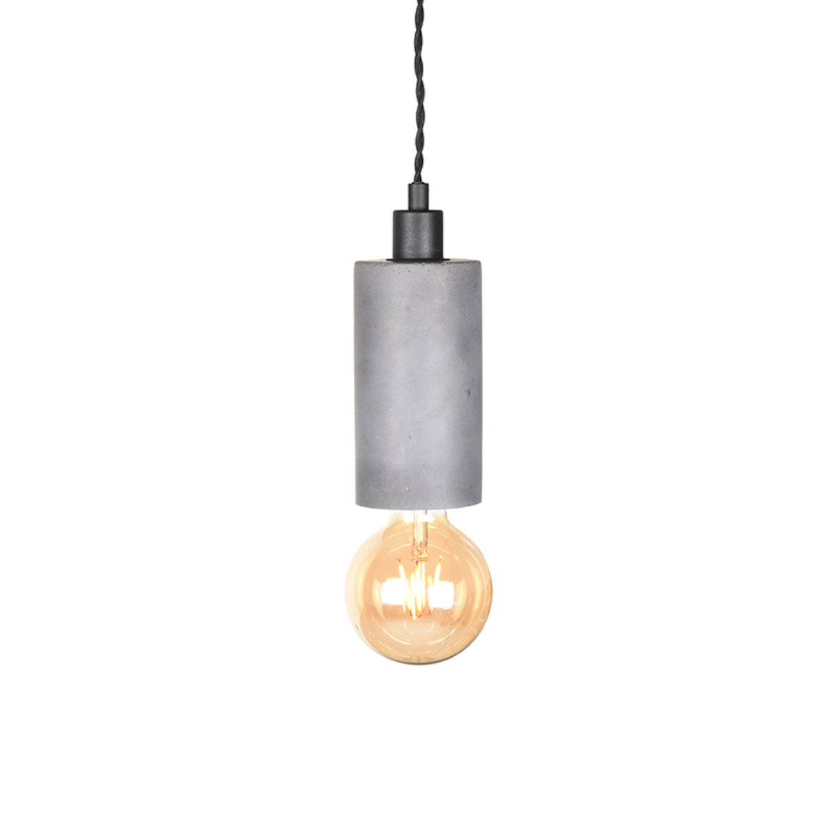 Hanglamp I_Fresco - Beton - GRIJS - - Industrieel - LABEL51