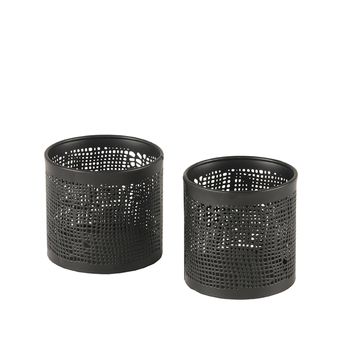 Decoratie I_Kaarsenhouders - Zwart - - Modern - LABEL51