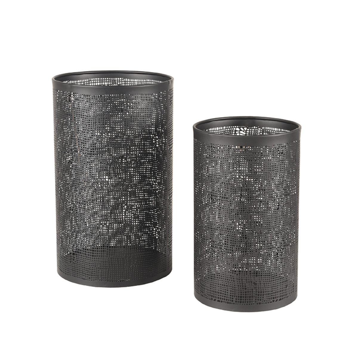 Decoratie I_Kaarsenhouders - Zwart - - Modern - LABEL51