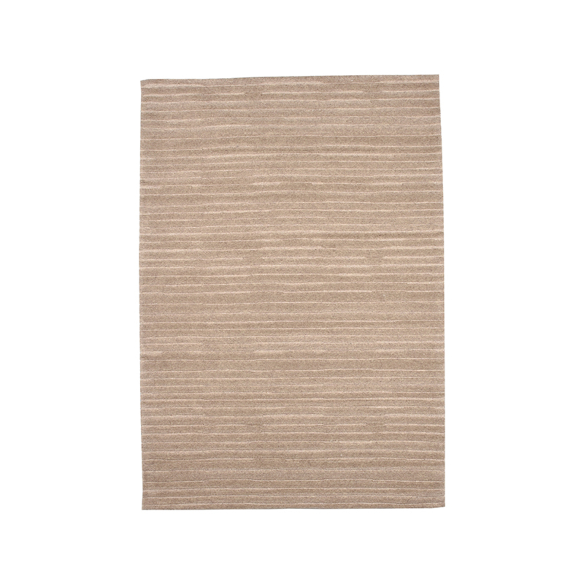 Vloerkleed I_Luxy - Taupe - BRUIN - Wol - Landelijk - LABEL51