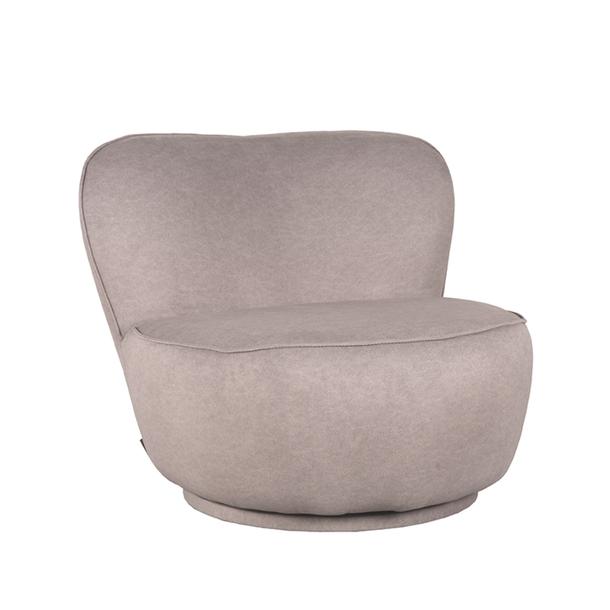 Fauteuil I_Bunny - Zonder armleuning - Soft Taupe - Bruin - Explore - Industrieel - LABEL51