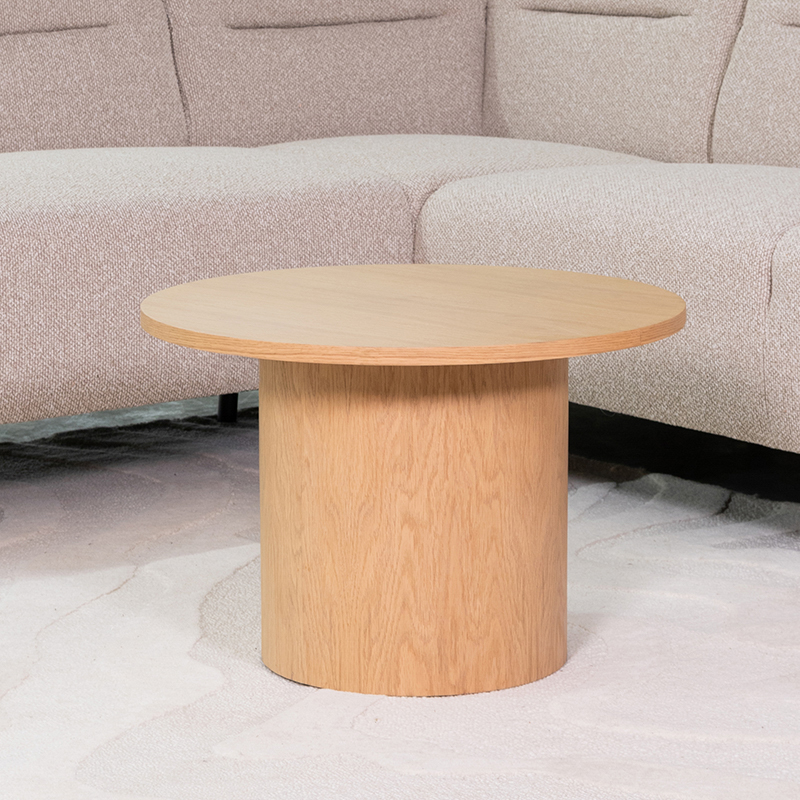 Salontafel I_Oliva - Rond - Naturel - - Scandinavisch - LABEL51