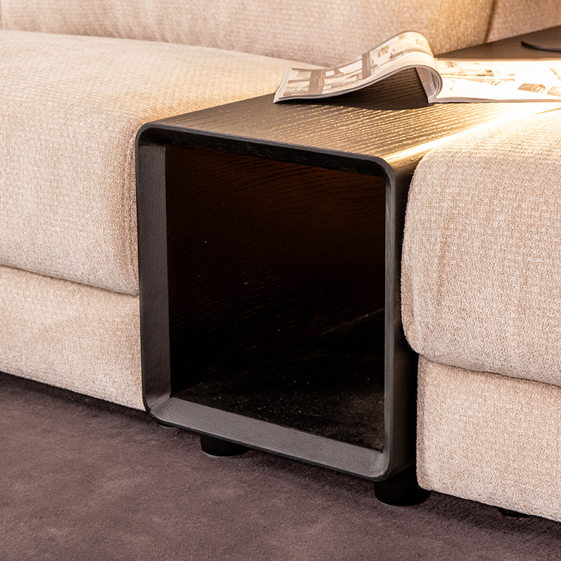 Bank I_Tivoli - Zwart - Eikenfineer - Modern - LABEL51