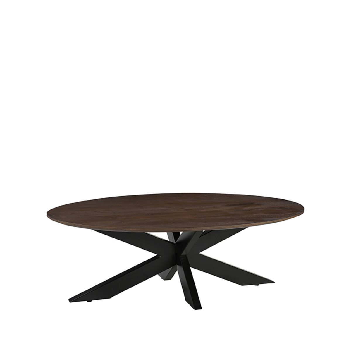 Salontafel I_James - Ovaal - Espresso - BRUIN - - Modern - LABEL51