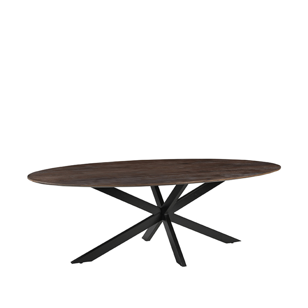 Eetkamertafel I_James - Espresso - Bruin - Mangohout - Modern - LABEL51