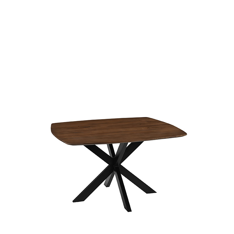 Eetkamertafel I_Blake - Nature Smooth - Bruin - Mangohout - Landelijk - LABEL51