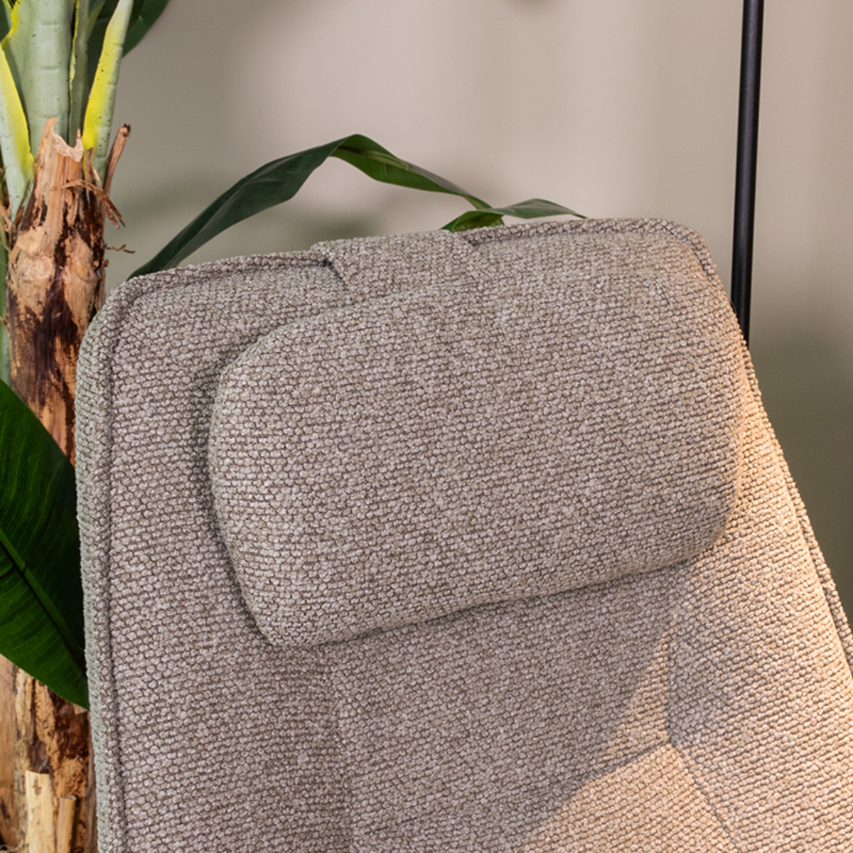 Sierkussen I_Hoofdkussen - Mushroom - BRUIN - Royal Boucle - Landelijk - LABEL51