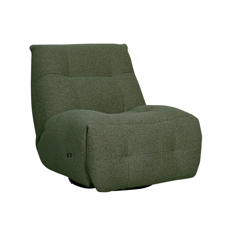 Fauteuil I_Relax and Recharge - Elektrisch - Zonder armleuning - Forest - Groen - Royal Boucle - Modern - LABEL51