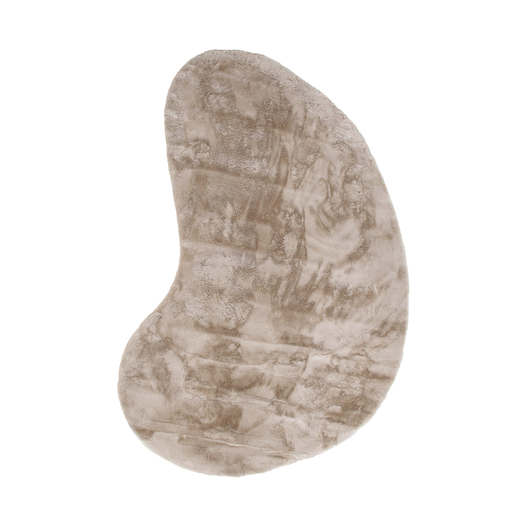 Vloerkleed I_Indy - Beige - Naturel - Polyester - LABEL51