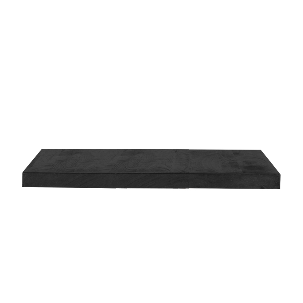Eetkamertafel I_Tafelblad Rechthoek - Zwart - Mangohout - Modern - LABEL51