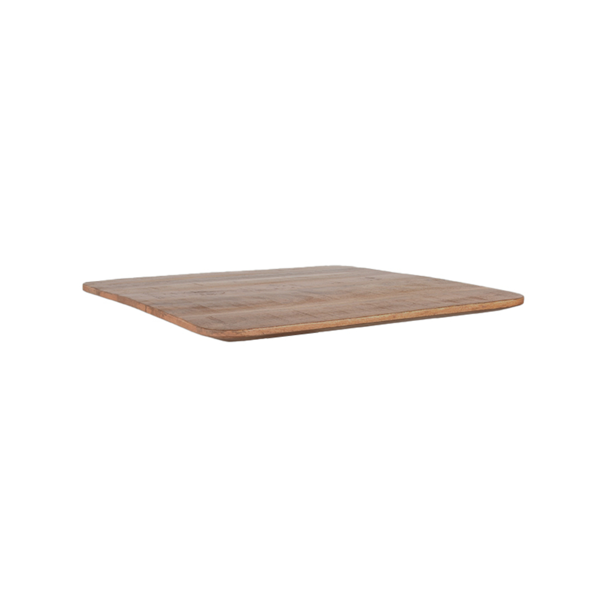 Eetkamertafel I_Tafelblad Vierkant - Naturel - Mangohout - Industrieel - LABEL51