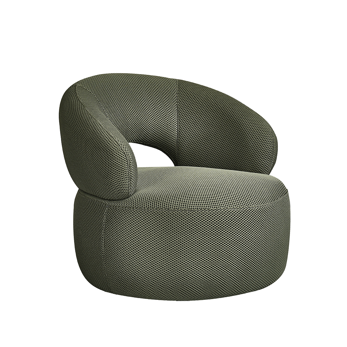 Fauteuil I_Suite - Zonder armleuning - Hunter - Groen - Breathe - Design - LABEL51