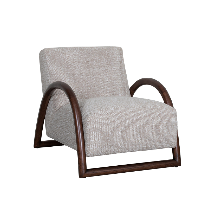 Fauteuil I_Viggo - Zonder armleuning - Naturel Beige - - LABEL51