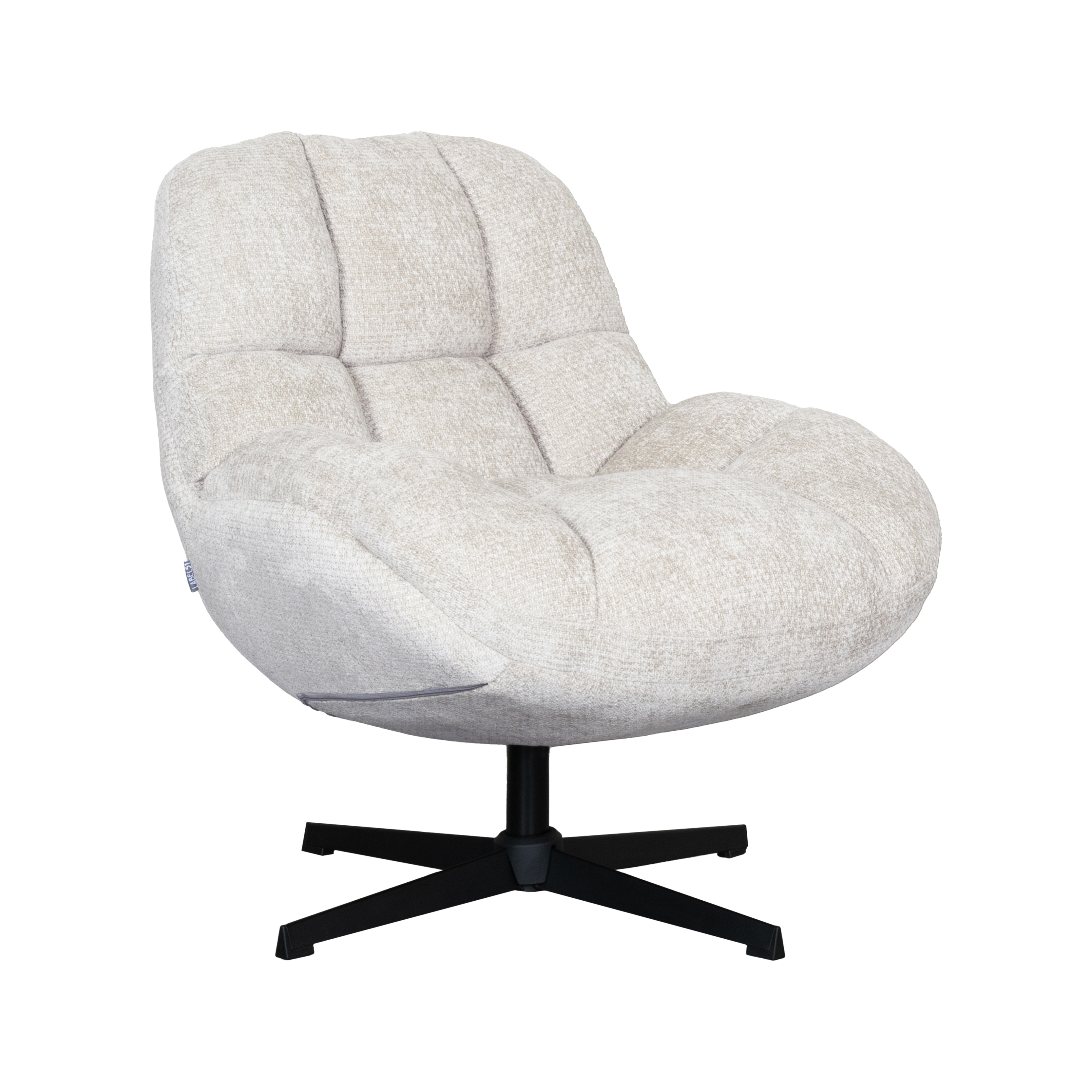 Fauteuil I_Huxley - Zonder armleuning - Naturel Beige - Elite - LABEL51