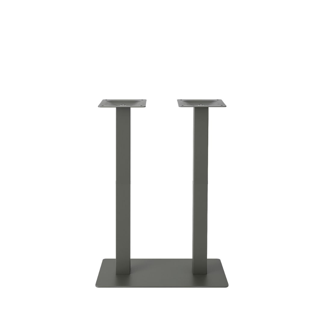 Eetkamertafel I_Tafelpoot Dubbel - Hunter - GROEN - Metaal - LABEL51