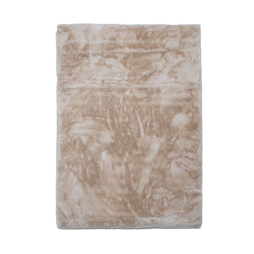 Vloerkleed I_Indy - Beige - Naturel - Polyester - LABEL51