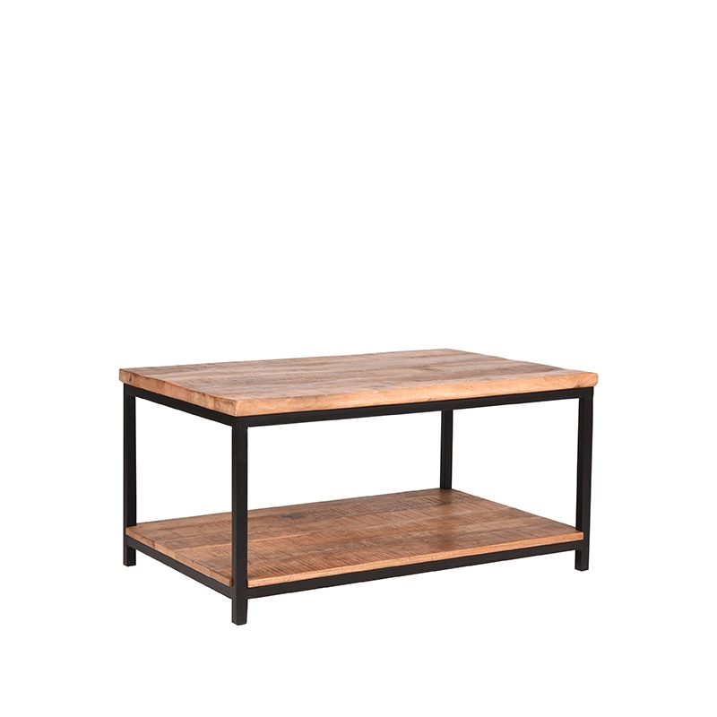 LABEL51 Salontafel Vintage - Rough - Mangohout - 90x60 cm