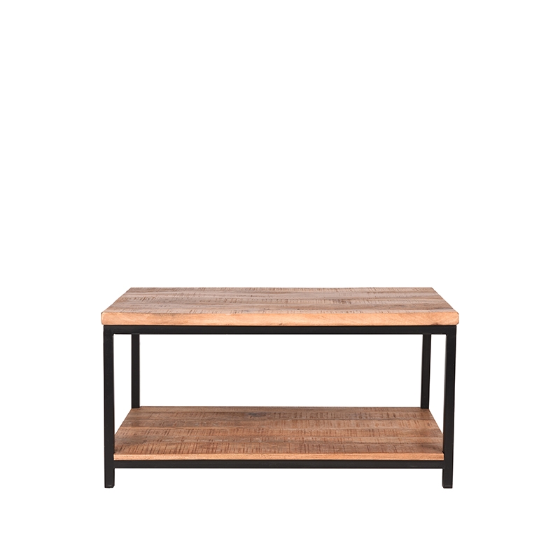 LABEL51 Salontafel Vintage - Rough - Mangohout - 90x60 cm