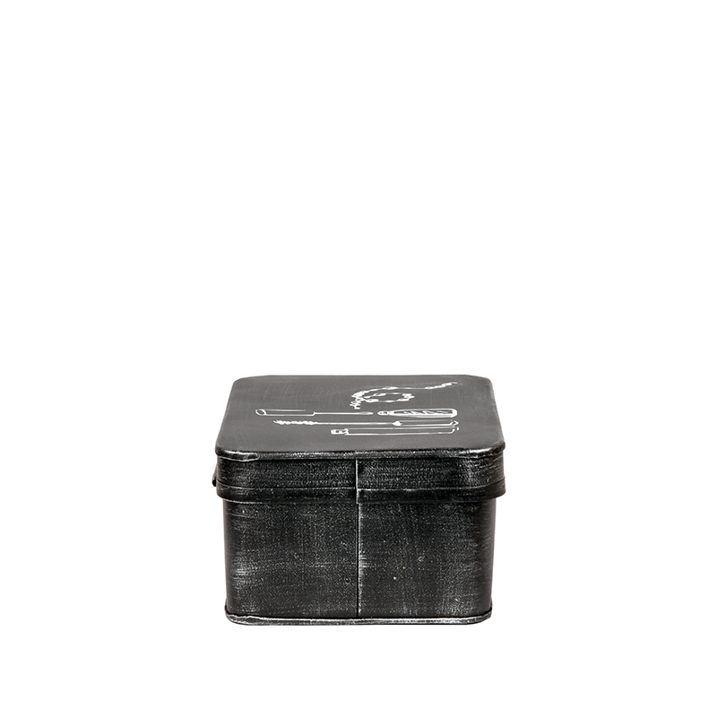 LABEL51 Make-Up opbergkist - Zwart - Metaal