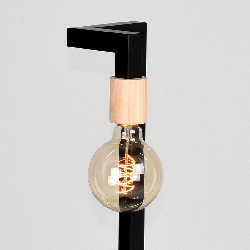 LABEL51 Tafellamp Loco - Zwart - Metaal