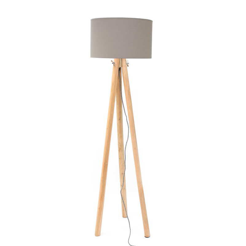 LABEL51 Vloerlamp Tree - Hout - Hout