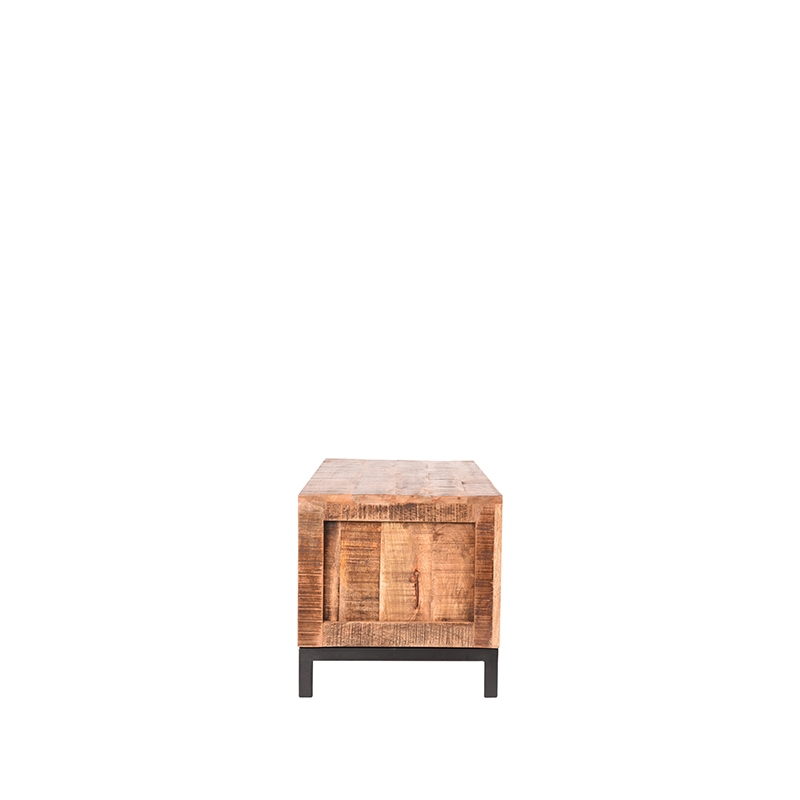 LABEL51 Tv-meubel Ghent - Rough - Mangohout - 120 cm