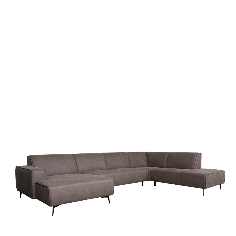 Bank Nero - Taupe - Bruin - Micro Suede - Design - LABEL51
