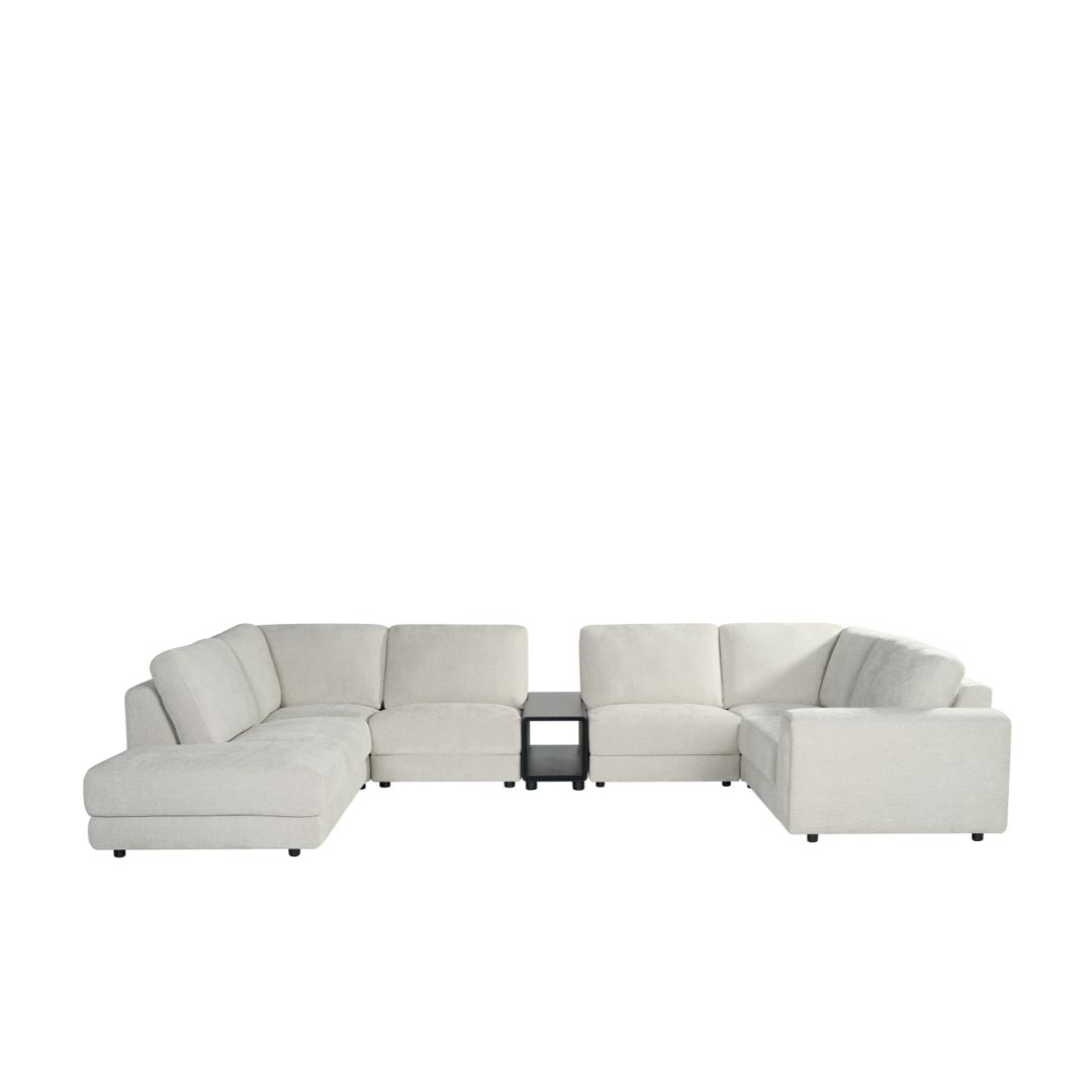 Hoekbank Tivoli - U-bank - Naturel Beige - Elite - Design - LABEL51