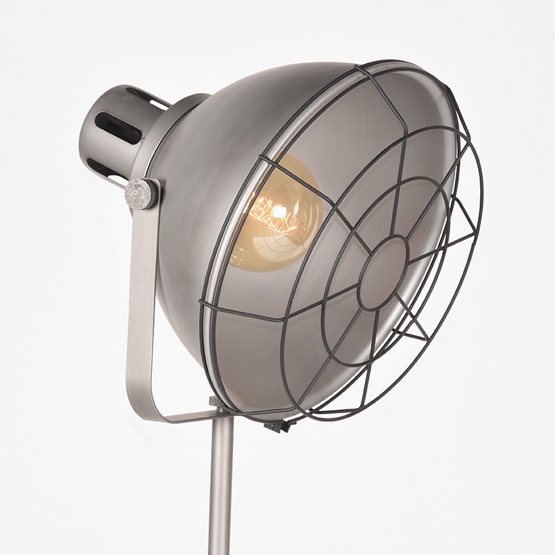 LABEL51 Vloerlamp Max - Metallic Grey - Metaal