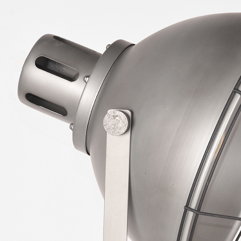 LABEL51 Vloerlamp Max - Metallic Grey - Metaal