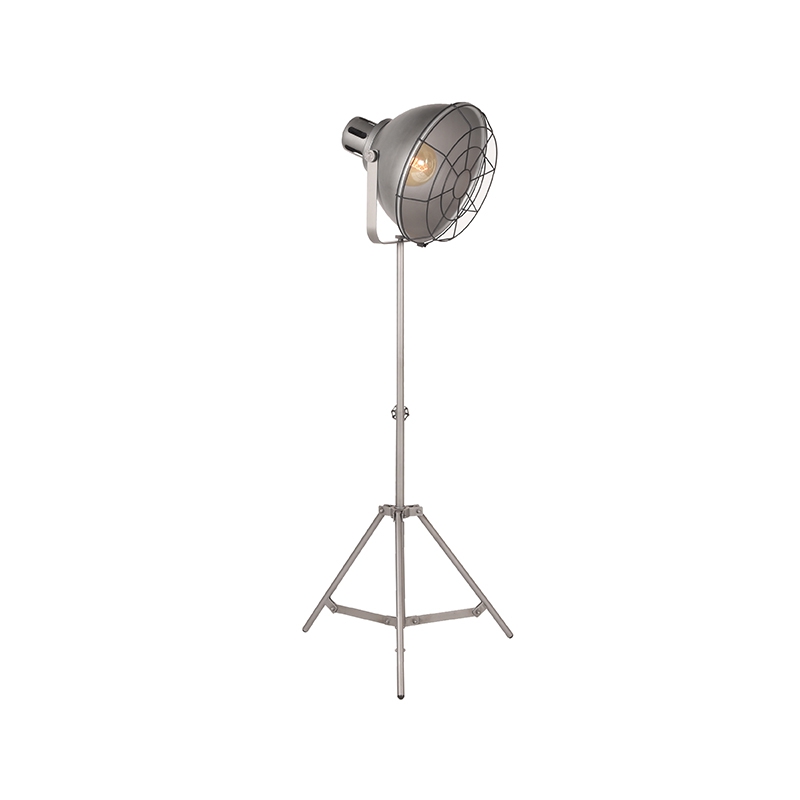LABEL51 Vloerlamp Max - Metallic Grey - Metaal