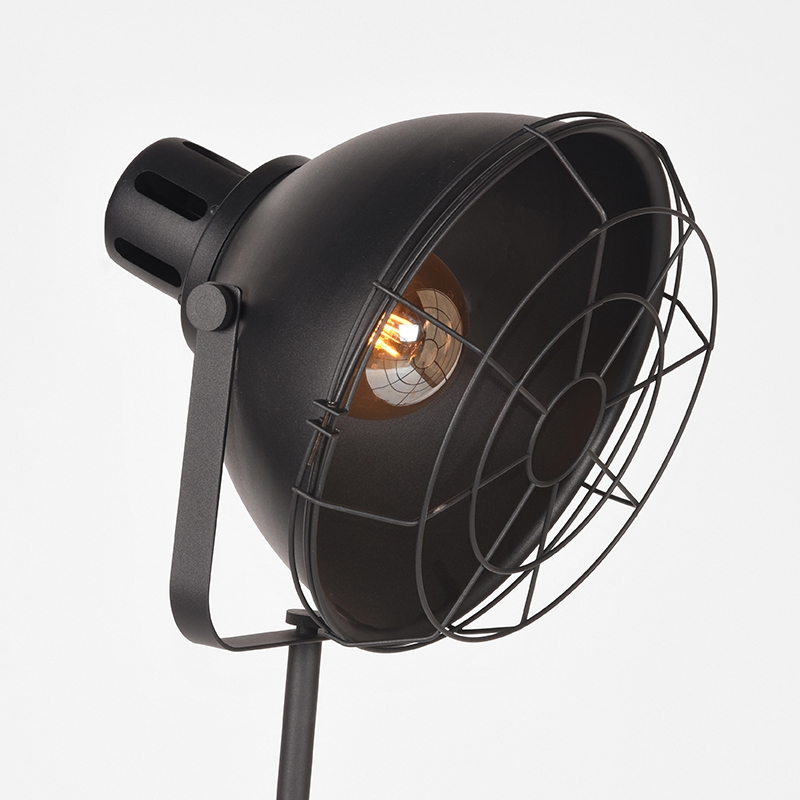 LABEL51 Vloerlamp Max - Zwart - Metaal