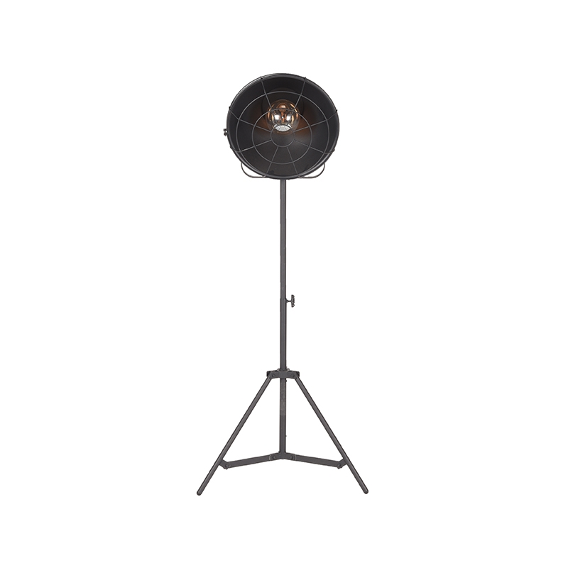 LABEL51 Vloerlamp Max - Zwart - Metaal