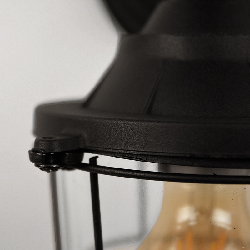 LABEL51 Wandlamp Seal - Zwart - Metaal