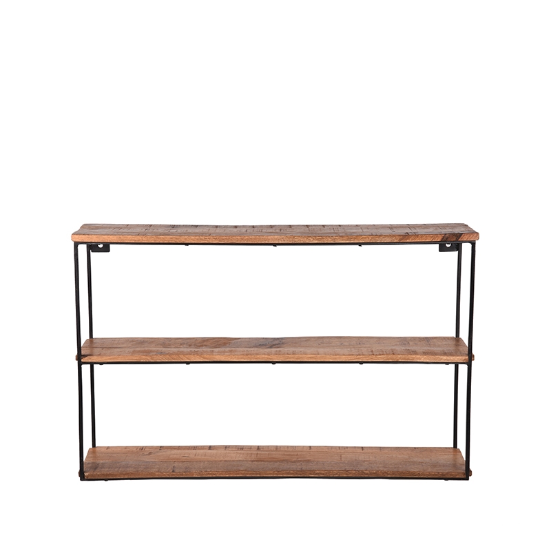 LABEL51 Wanddecoratie Vintage Wandplank - Rough - Mangohout - L
