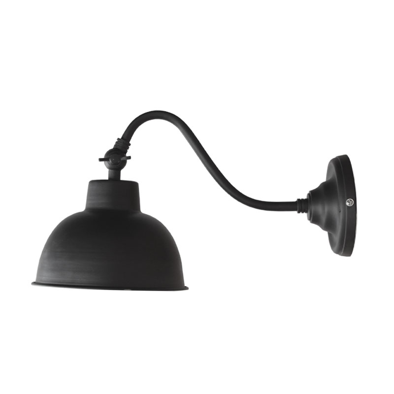 Wandlamp Friso - Zwart Metaal - LABEL51