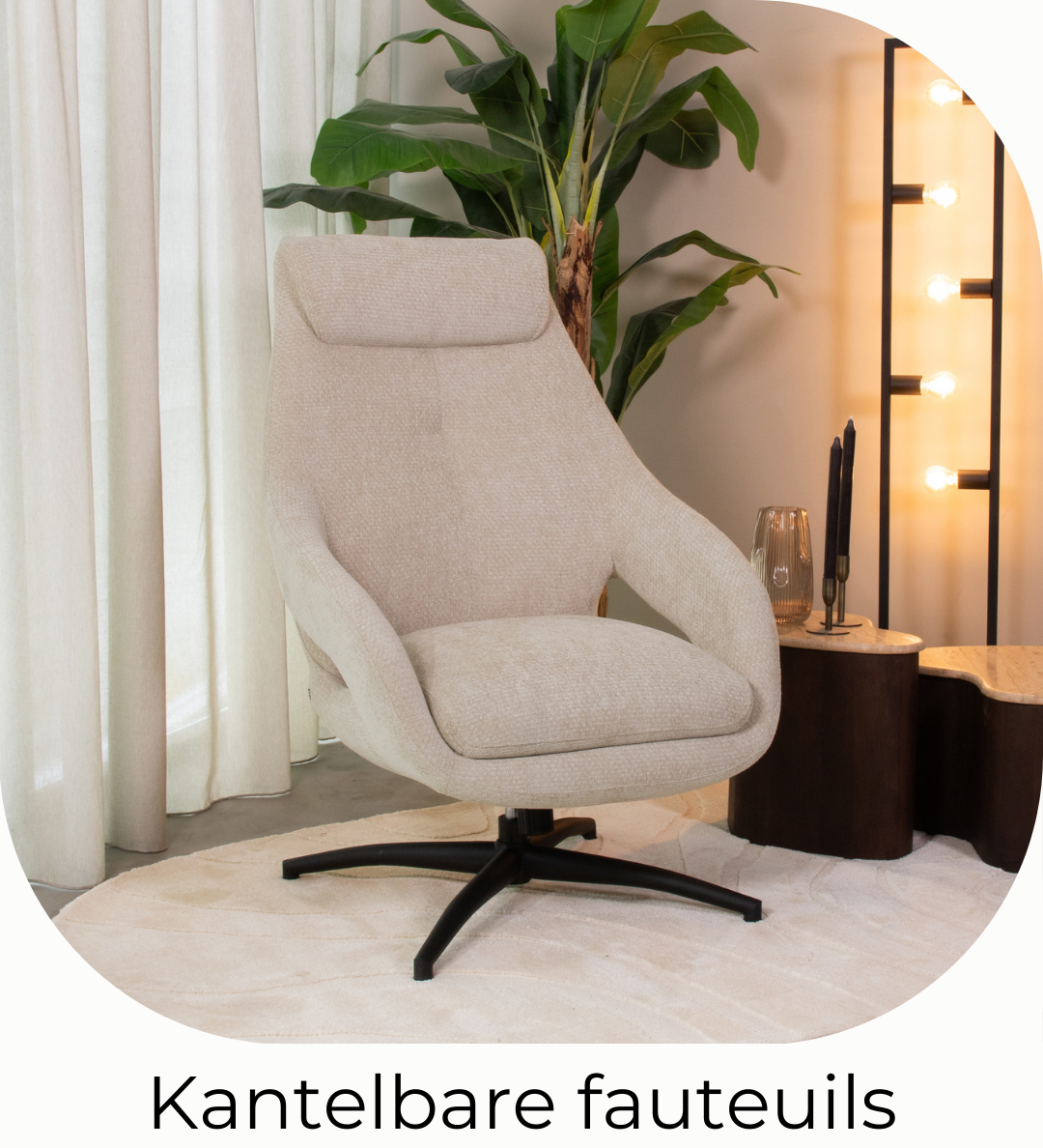 Bank Kay kantelbare-fauteuils